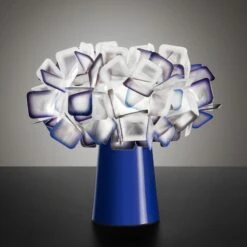 Slamp Clizia - Designer-Tischleuchte, Pflaume