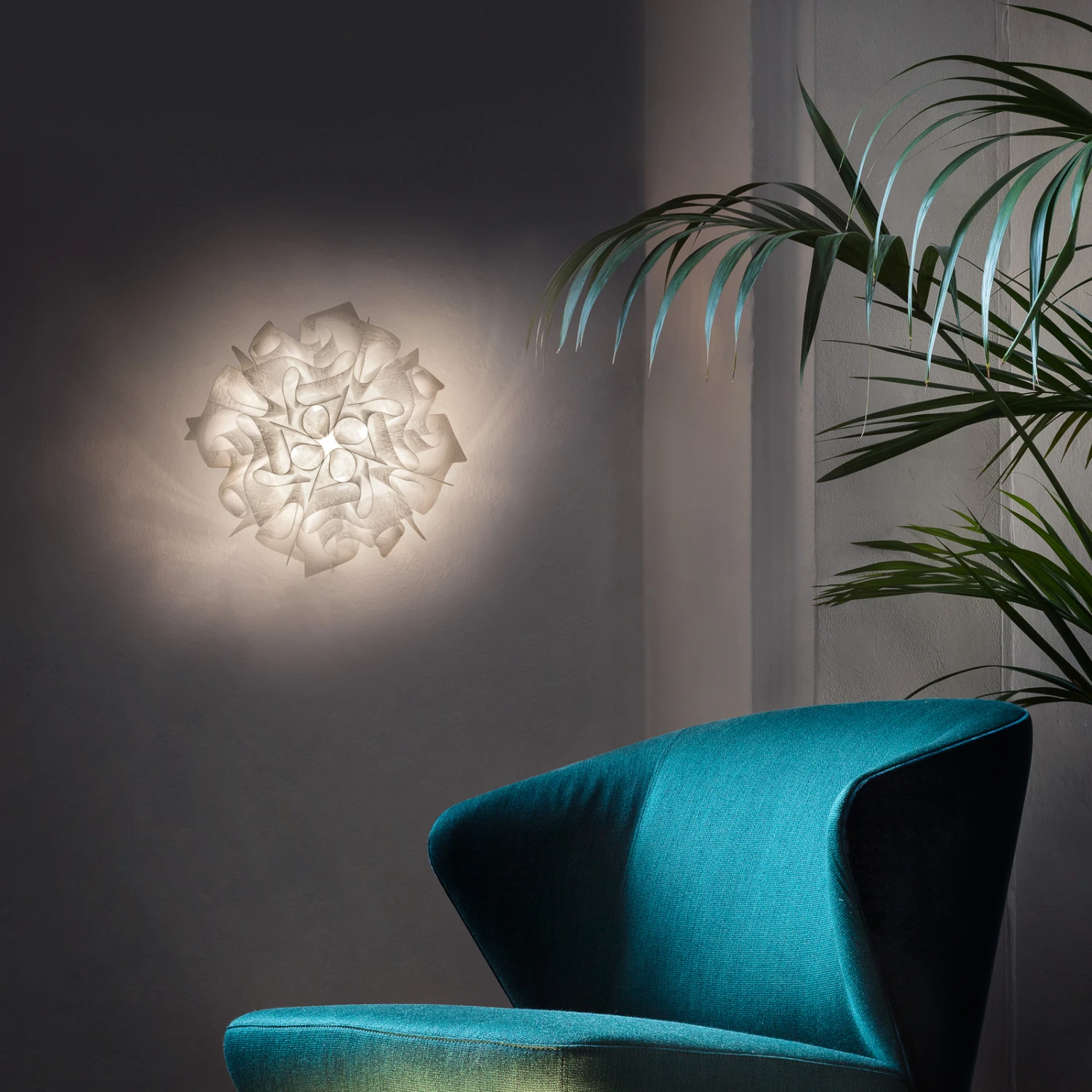 Slamp Veli Couture Medium Deckenlampe weiß Ø53 cm Slamp Veli Couture Medium Deckenlampe Weiß Ø53 Cm -Slamp 8503312 6