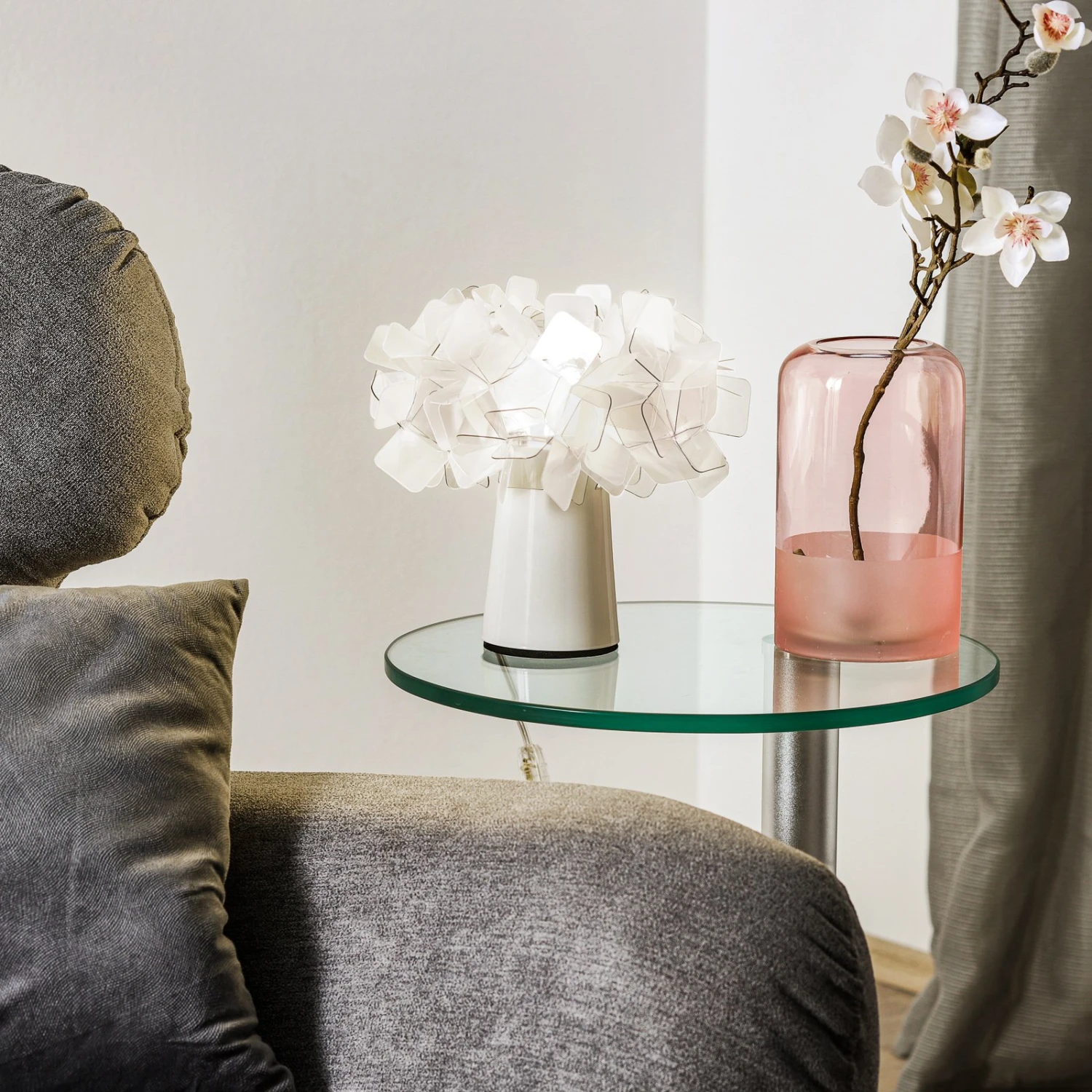 Slamp Clizia - Design-Tischleuchte, rauchgrau Slamp Clizia - Design-Tischleuchte, Rauchgrau -Slamp 8503319 1