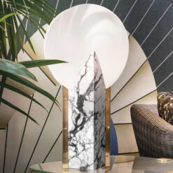 Slamp Moon 25th Anniversary Tischlampe Weiß