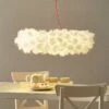 Slamp Clizia Mama Non Mama Pendel Ø78cm Weiß/rot