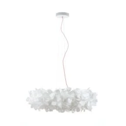 Slamp Clizia Mama Non Mama Pendel Ø78cm Weiß/rot 7 Slamp Clizia Mama Non Mama Pendel Ø78cm Weiß/rot -Slamp 8503339 5