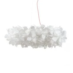 Slamp Clizia Mama Non Mama Pendel Ø78cm Weiß/rot 8 Slamp Clizia Mama Non Mama Pendel Ø78cm Weiß/rot -Slamp 8503339 6