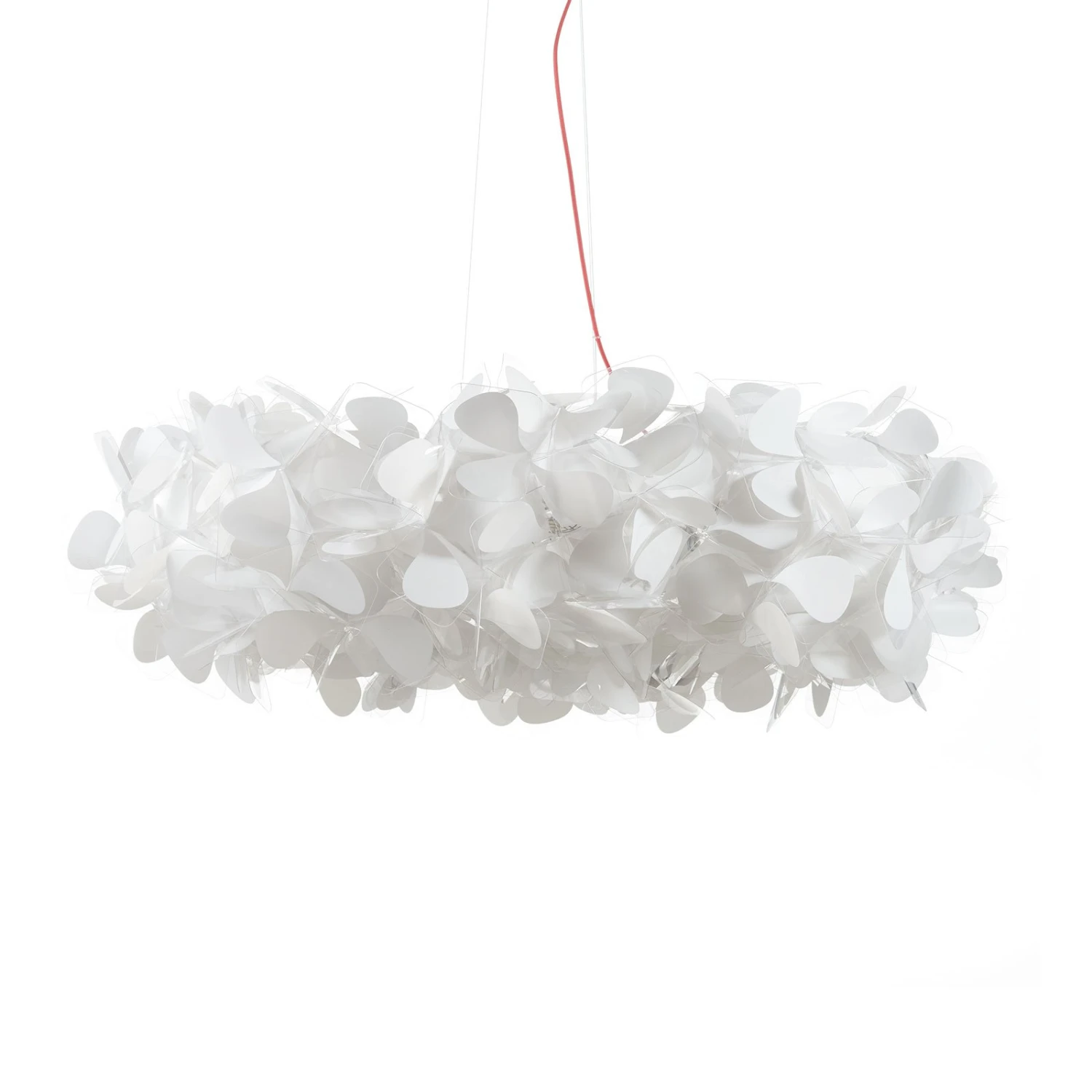 Slamp Clizia Mama Non Mama Pendel Ø78cm weiß/rot Slamp Clizia Mama Non Mama Pendel Ø78cm Weiß/rot -Slamp 8503339 6