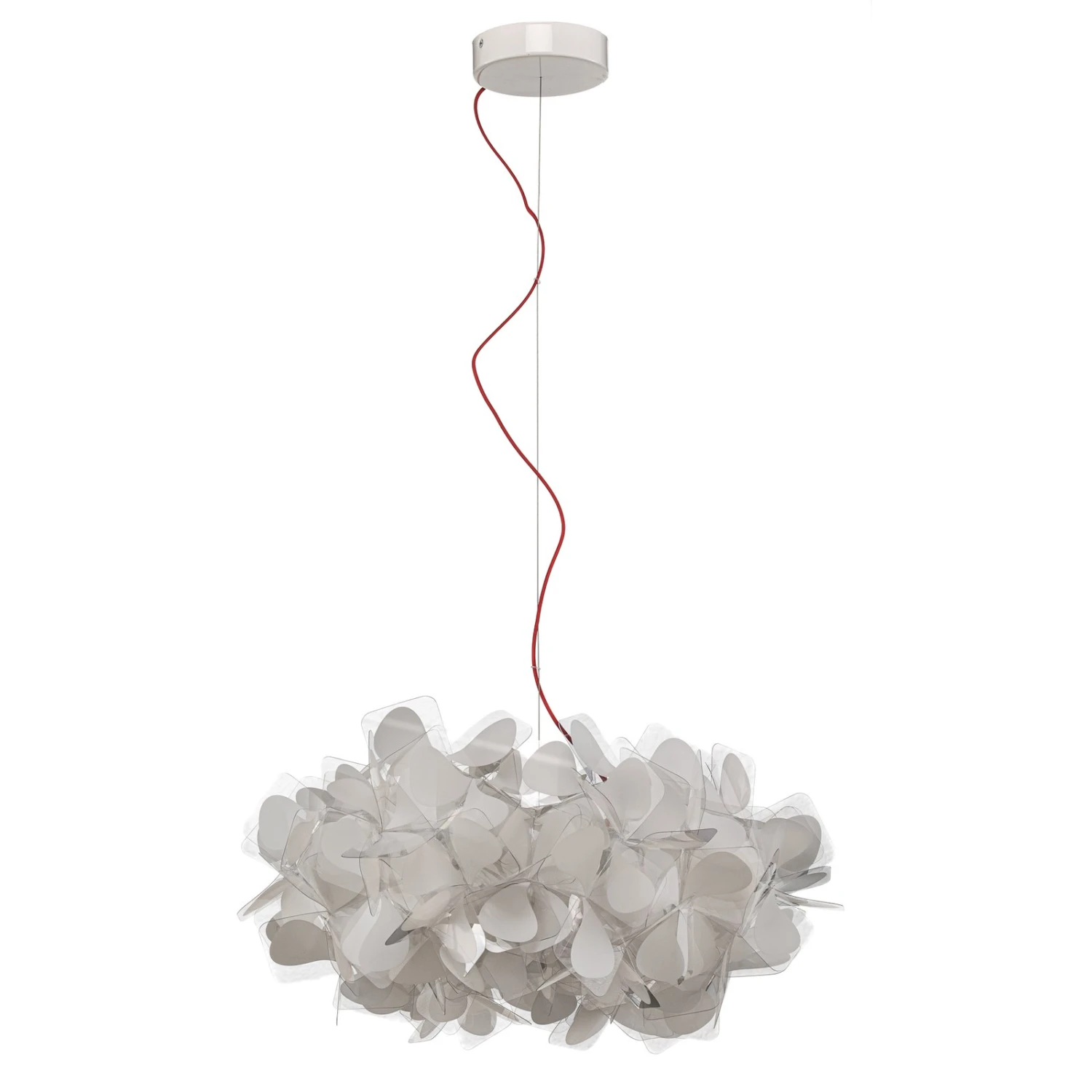 Slamp Clizia Mama Non Mama Pendel Ø53cm weiß/rot Slamp Clizia Mama Non Mama Pendel Ø53cm Weiß/rot -Slamp 8503340 3