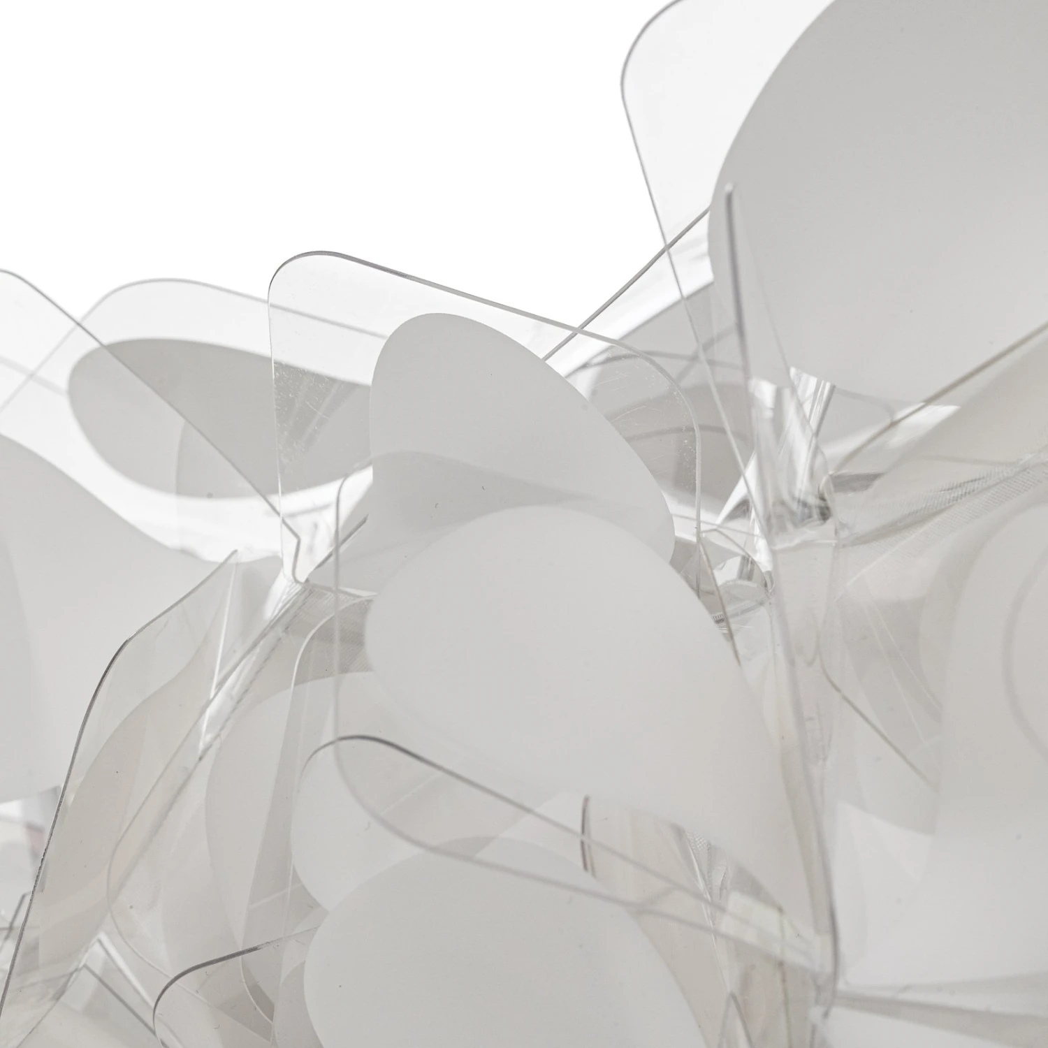 Slamp Clizia Mama Non Mama Pendel Ø53cm weiß/rot Slamp Clizia Mama Non Mama Pendel Ø53cm Weiß/rot -Slamp 8503340 5