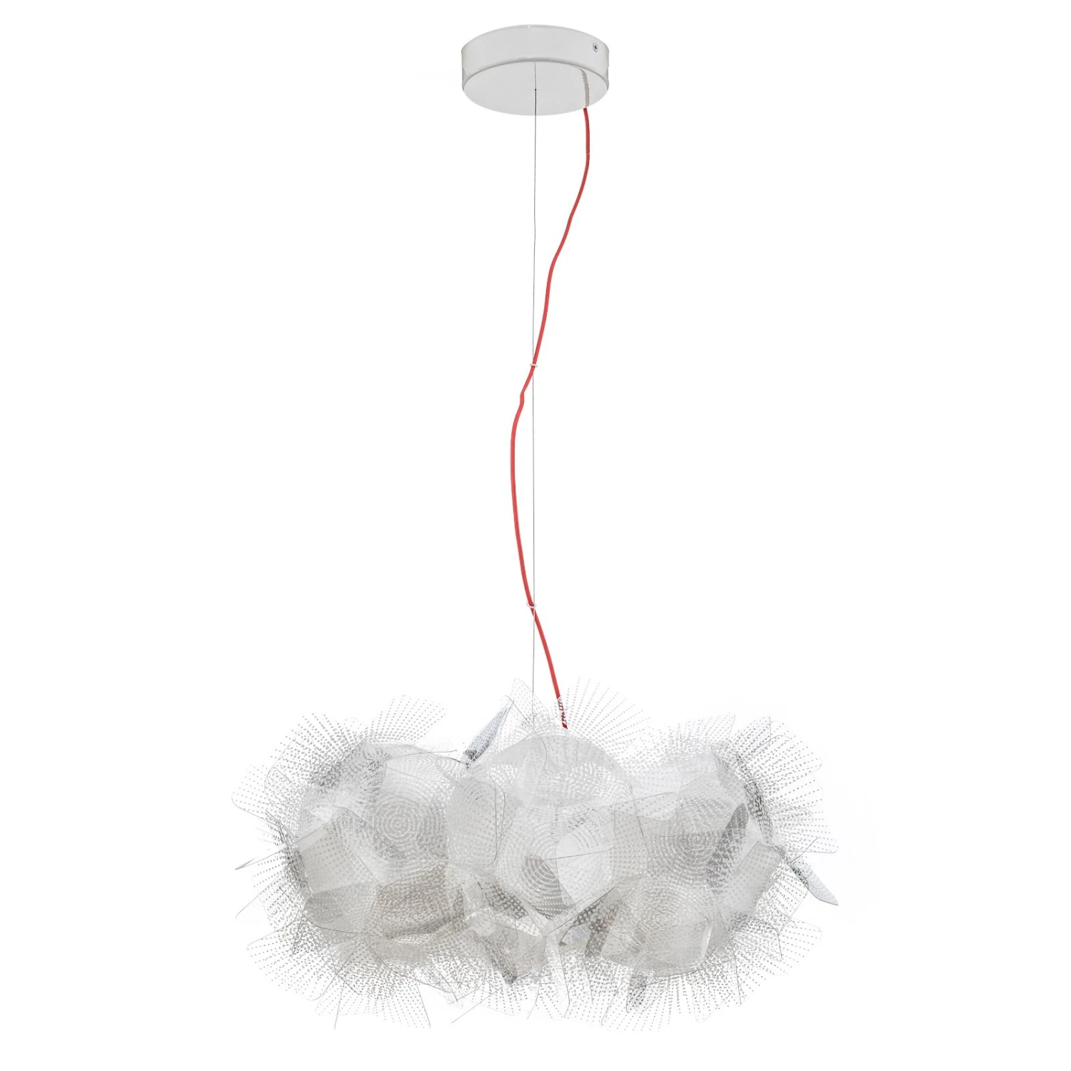 Slamp Clizia Pixel Hängelampe, Kabel rot, Ø 53 cm Slamp Clizia Pixel Hängelampe, Kabel Rot, Ø 53 Cm -Slamp 8503346 5