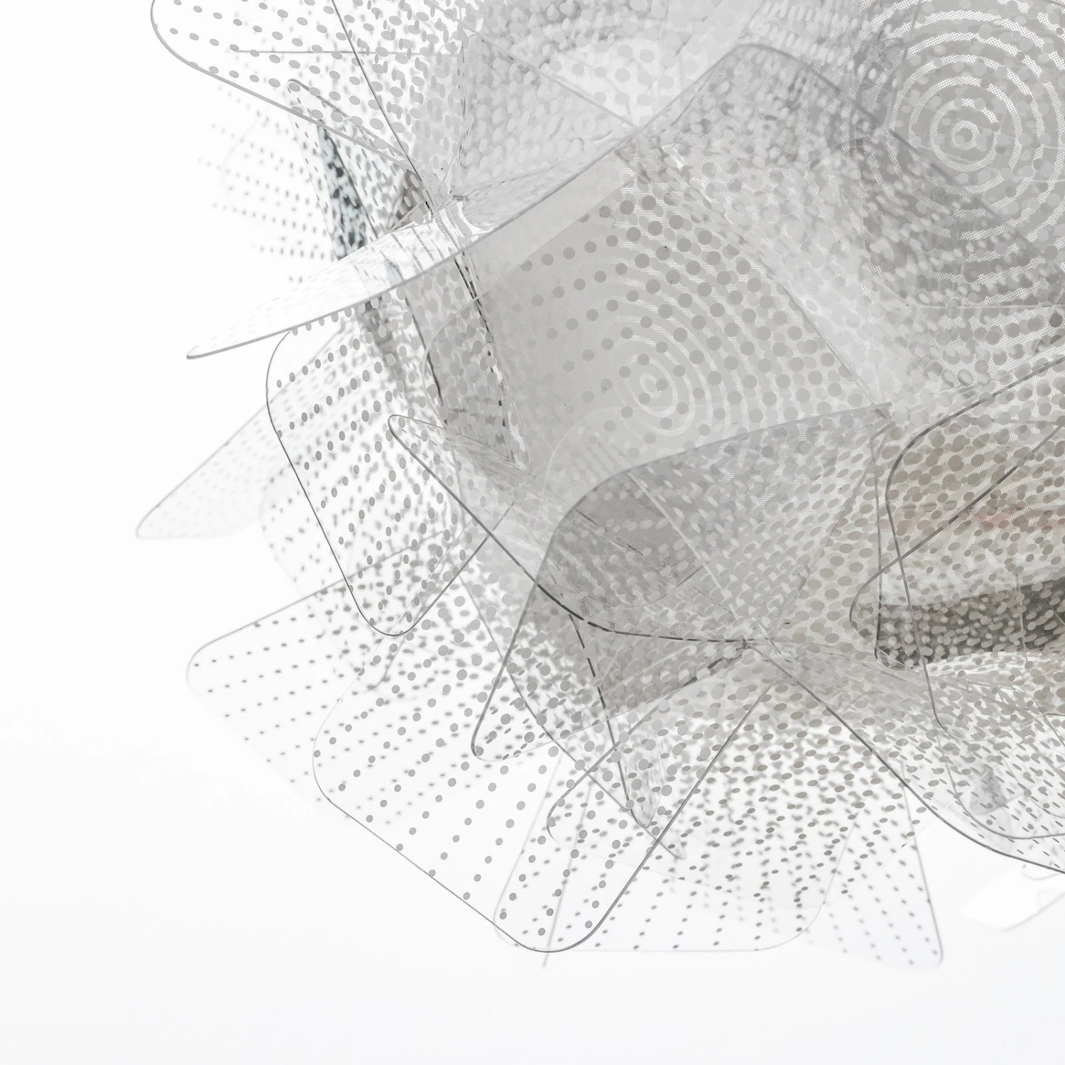 Slamp Clizia Pixel Hängelampe, Kabel rot, Ø 53 cm Slamp Clizia Pixel Hängelampe, Kabel Rot, Ø 53 Cm -Slamp 8503346 6