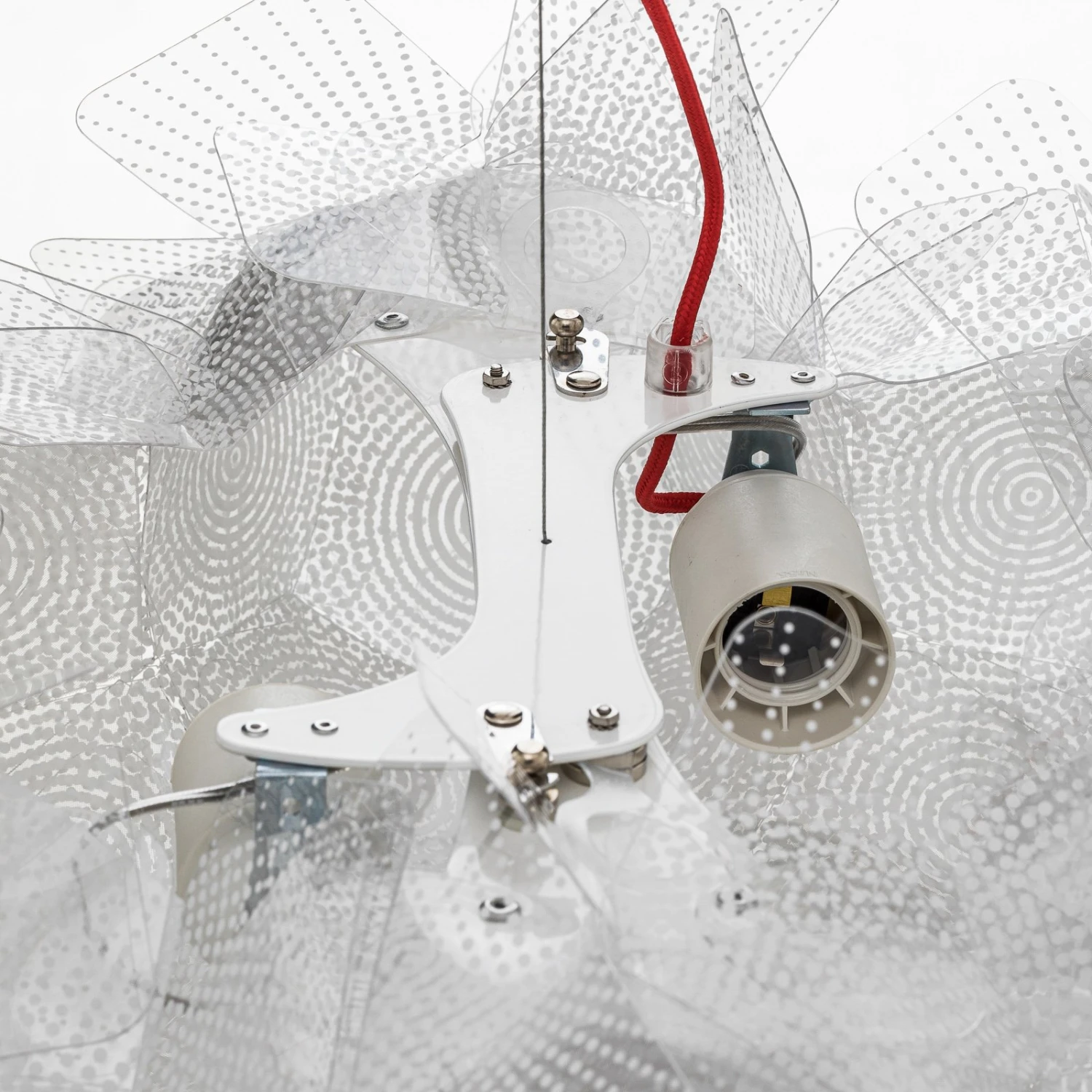 Slamp Clizia Pixel Hängelampe, Kabel rot, Ø 53 cm Slamp Clizia Pixel Hängelampe, Kabel Rot, Ø 53 Cm -Slamp 8503346 7