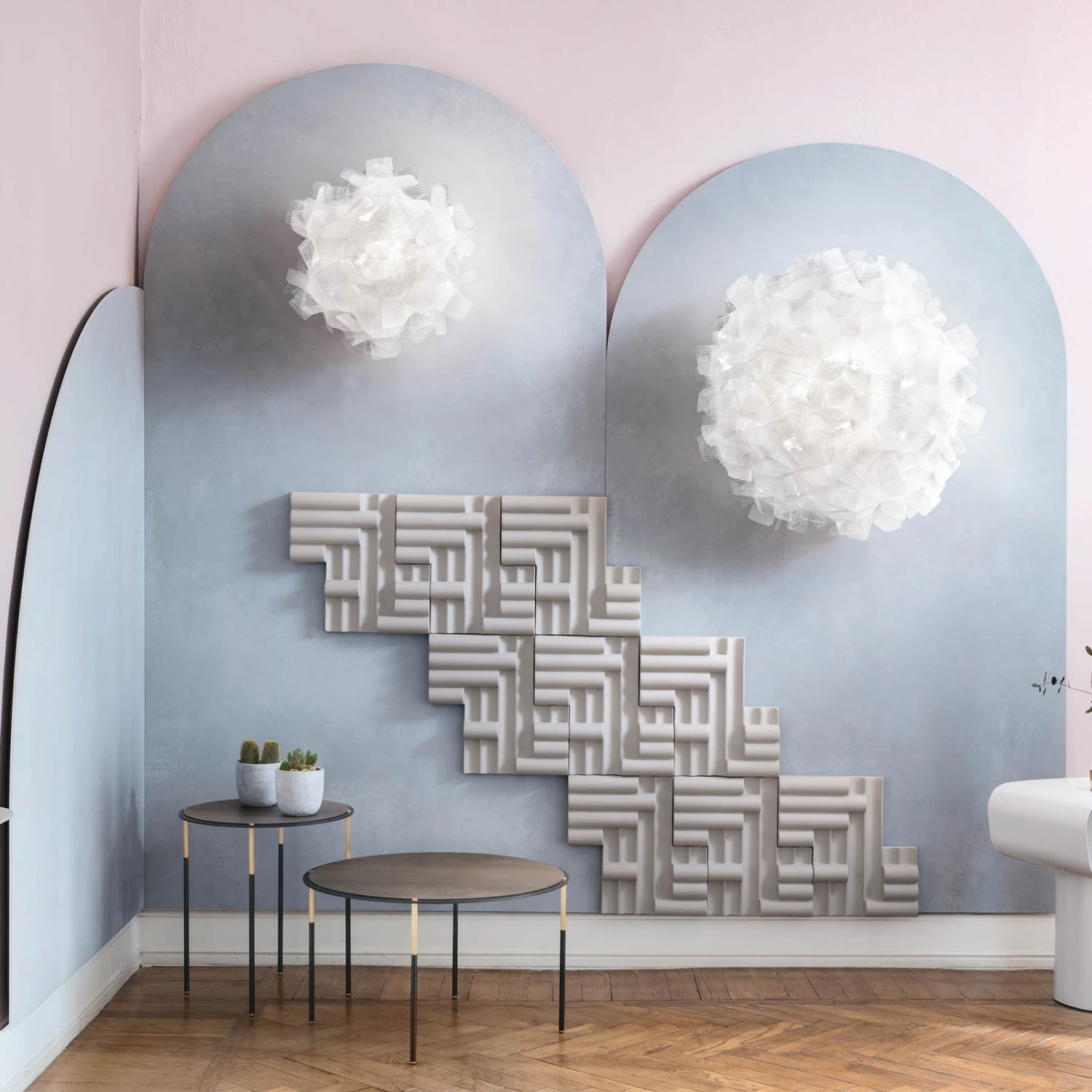 Slamp Clizia Pixel Wandlampe Ø 53 cm Slamp Clizia Pixel Wandlampe Ø 53 Cm -Slamp 8503349 3