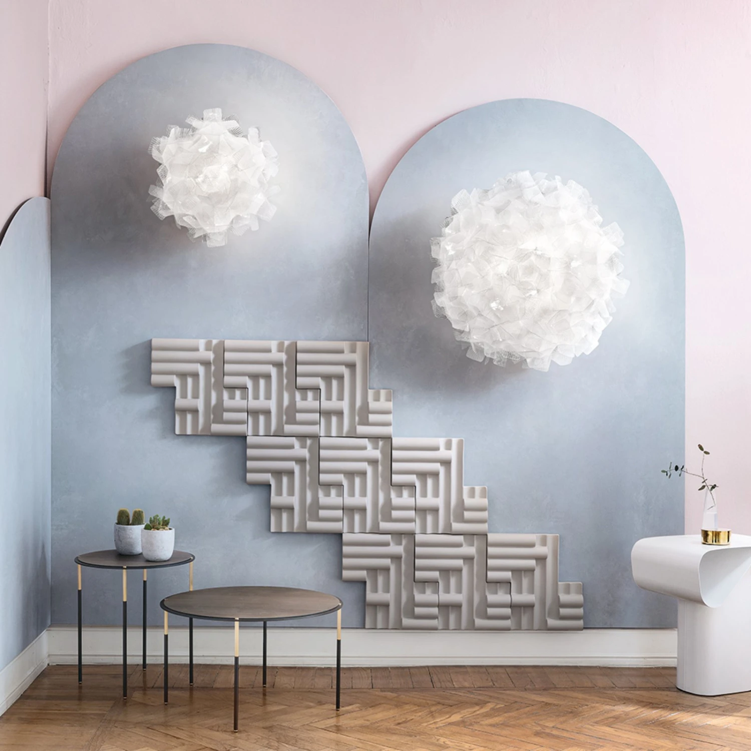 Slamp Clizia Pixel Wandlampe Ø 32 cm Slamp Clizia Pixel Wandlampe Ø 32 Cm -Slamp 8503350 2