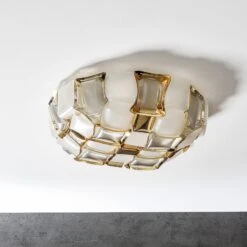 Slamp Mida Wandleuchte, 50 Cm, Weiß-gold 4 Slamp Mida Wandleuchte, 50 Cm, Weiß-gold -Slamp 8503361 2