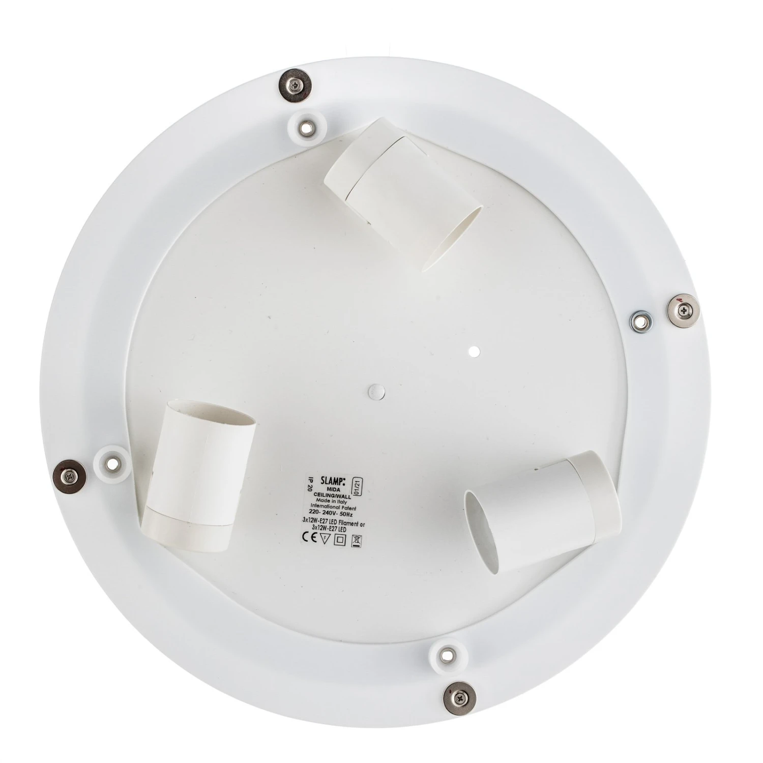 Slamp Mida Wandleuchte, 50 cm, weiß-gold Slamp Mida Wandleuchte, 50 Cm, Weiß-gold -Slamp 8503361 7