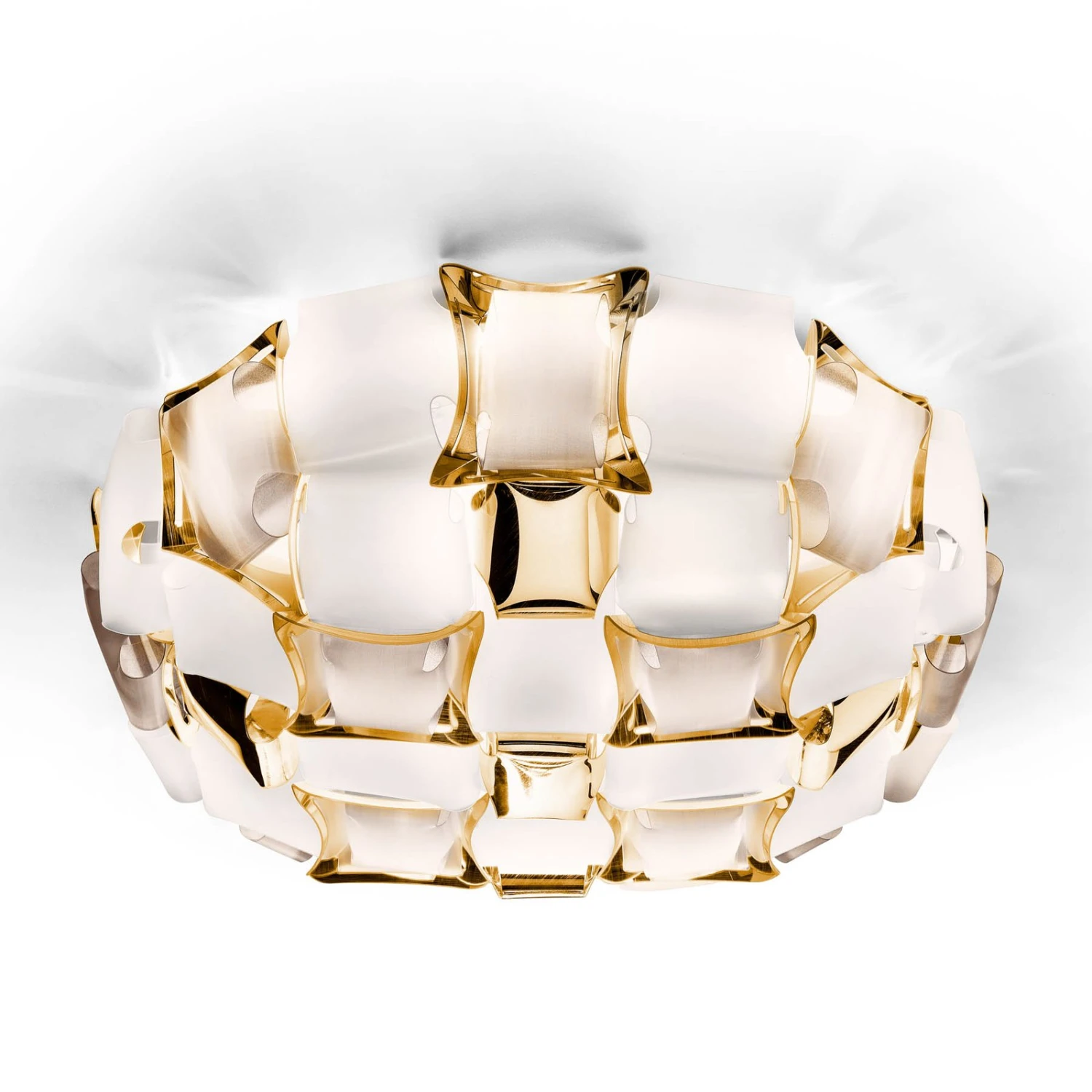 Slamp Mida Wandleuchte, 50 cm, weiß-gold Slamp Mida Wandleuchte, 50 Cm, Weiß-gold -Slamp 8503361