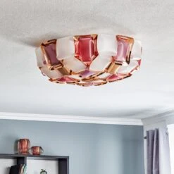 Slamp Mida Deckenleuchte, 50 Cm, Rosé 3 Slamp Mida Deckenleuchte, 50 Cm, Rosé -Slamp 8503363 1