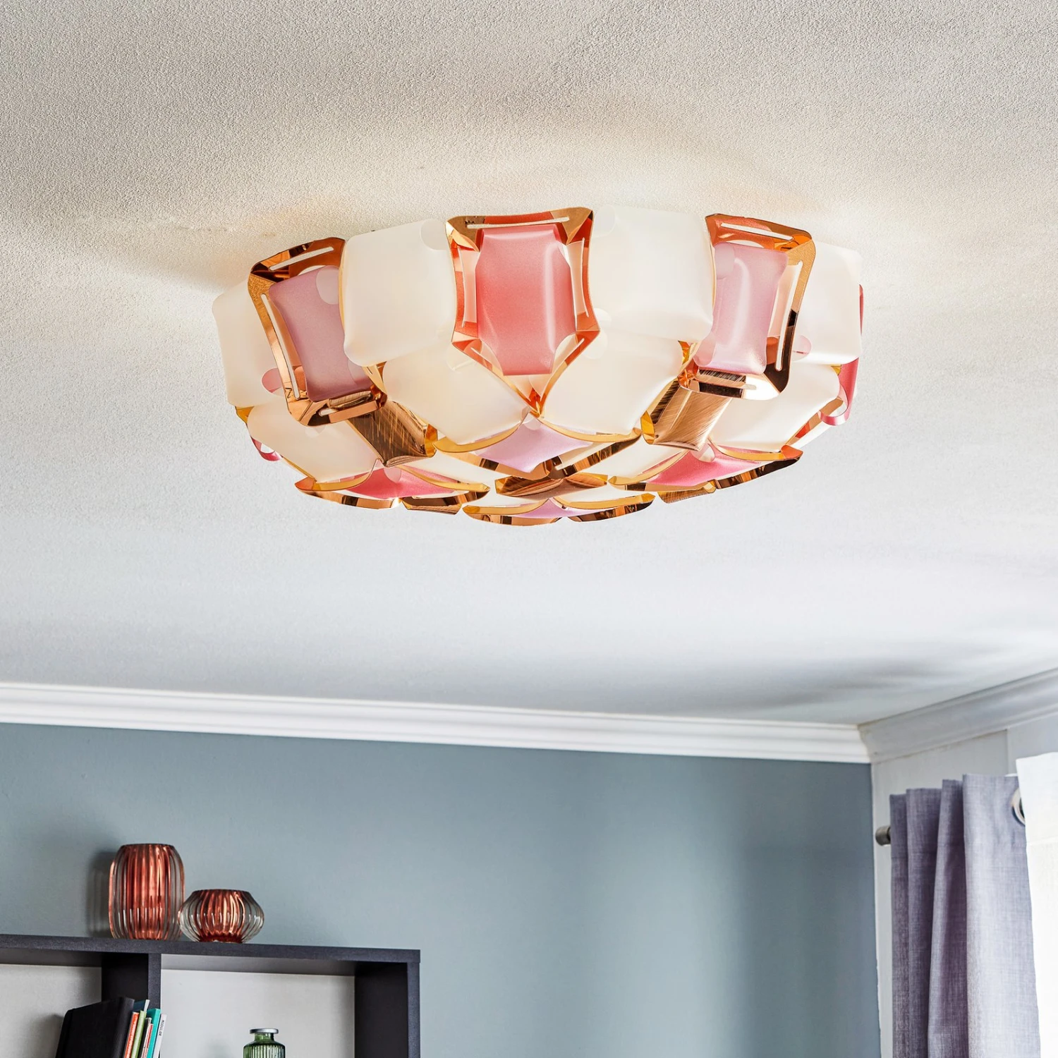 Slamp Mida Deckenleuchte, 50 cm, rosé Slamp Mida Deckenleuchte, 50 Cm, Rosé -Slamp 8503363