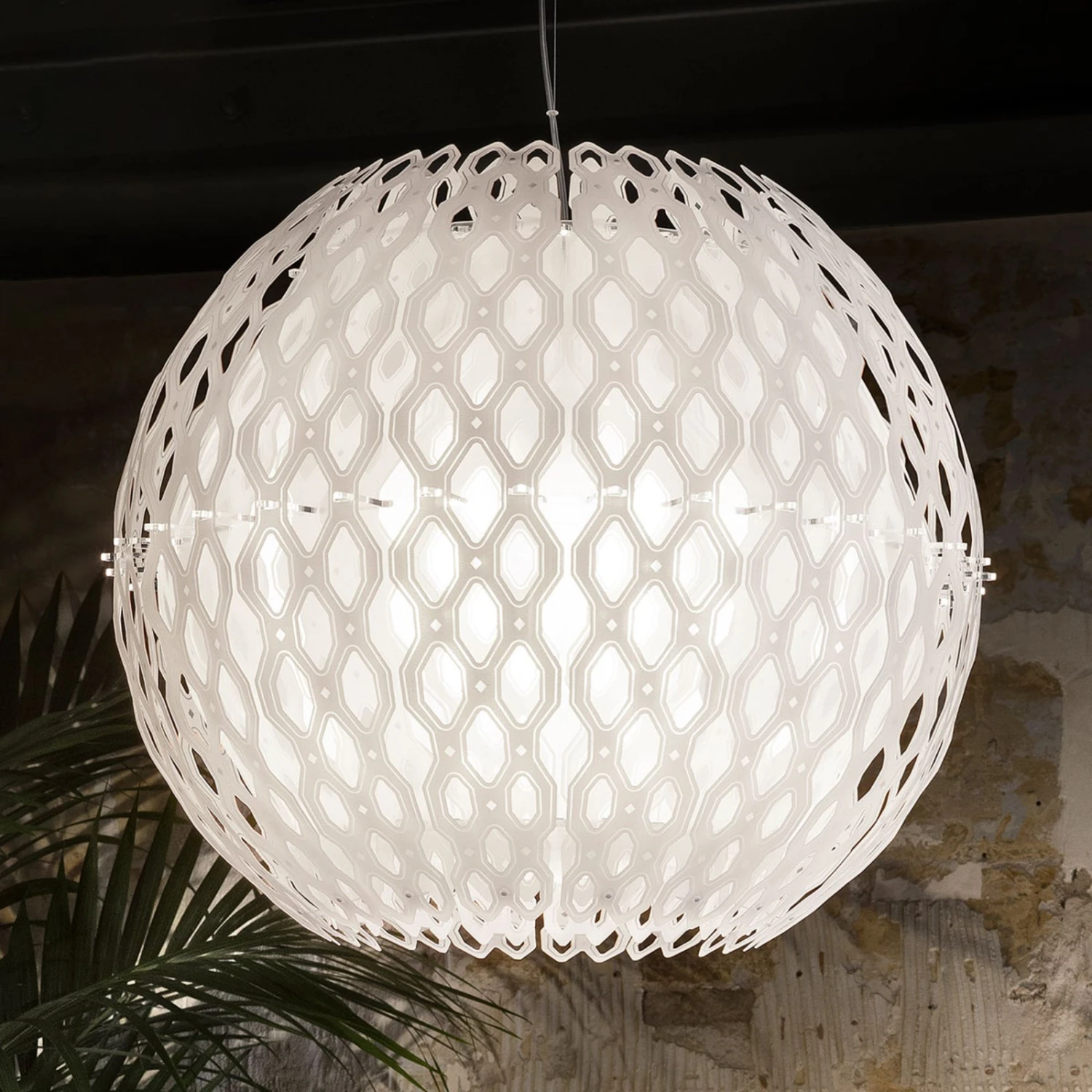 Slamp Charlotte Globe Pendelleuchte in Weiß Slamp Charlotte Globe Pendelleuchte In Weiß -Slamp 8503366