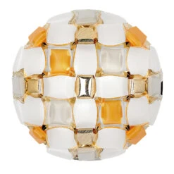 Slamp Mida Wandleuchte, 32x32 Cm, Amber/weiß 5 Slamp Mida Wandleuchte, 32x32 Cm, Amber/weiß -Slamp 8503375 3