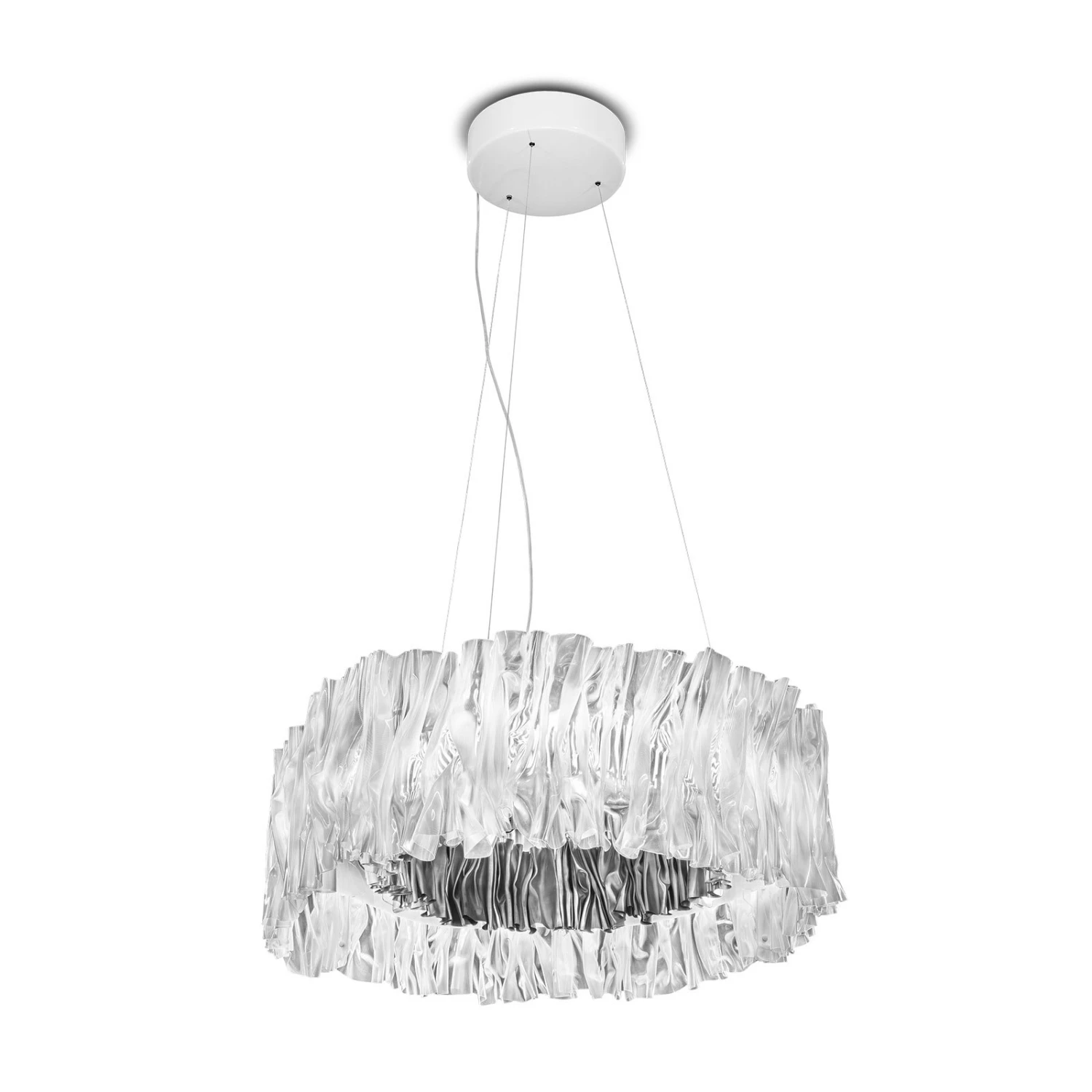 Slamp Accordéon LED-Hängeleuchte silber 2.700 K Slamp Accordéon LED-Hängeleuchte Silber 2.700 K -Slamp 8503378