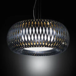 Slamp Kalatos Hängeleuchte, Schwarz/gold/weiß 8 Slamp Kalatos Hängeleuchte, Schwarz/gold/weiß -Slamp 8503385 6