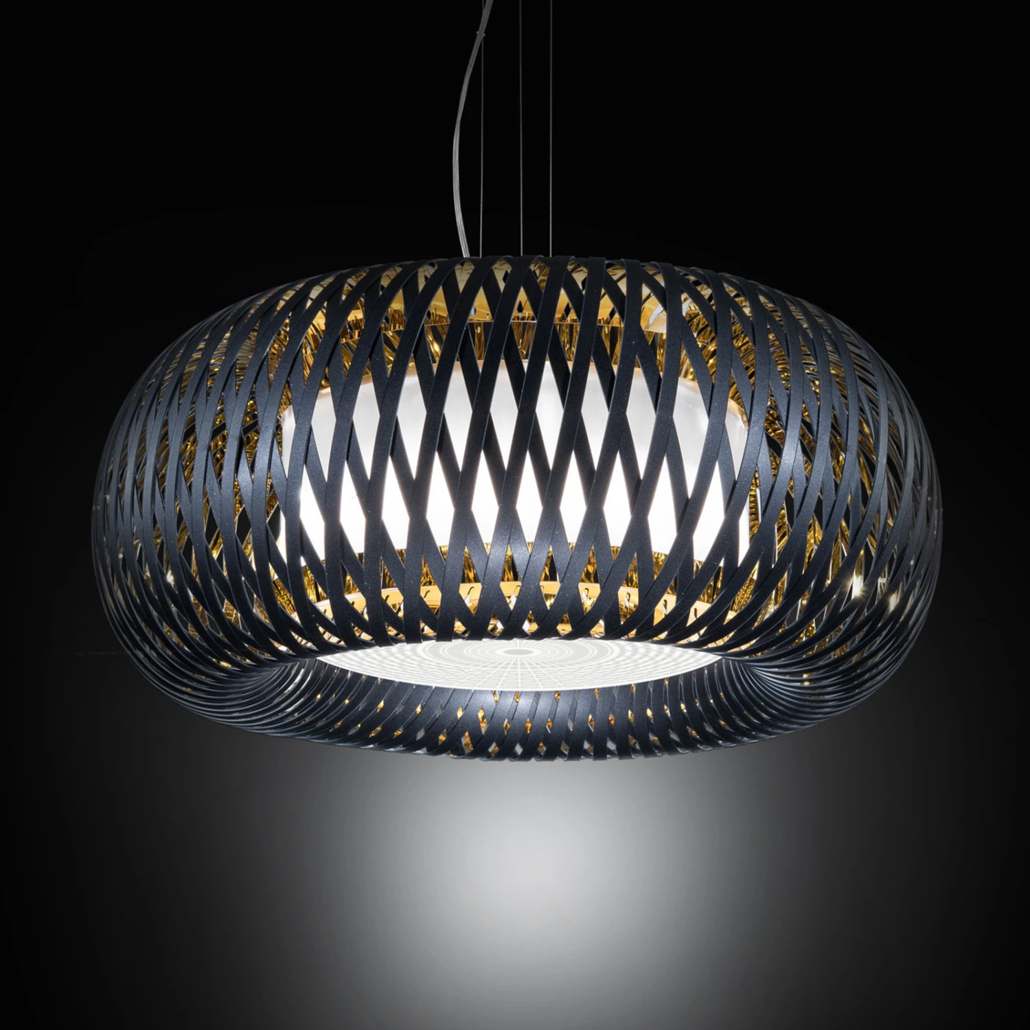 Slamp Kalatos Hängeleuchte, schwarz/gold/weiß Slamp Kalatos Hängeleuchte, Schwarz/gold/weiß -Slamp 8503385 6