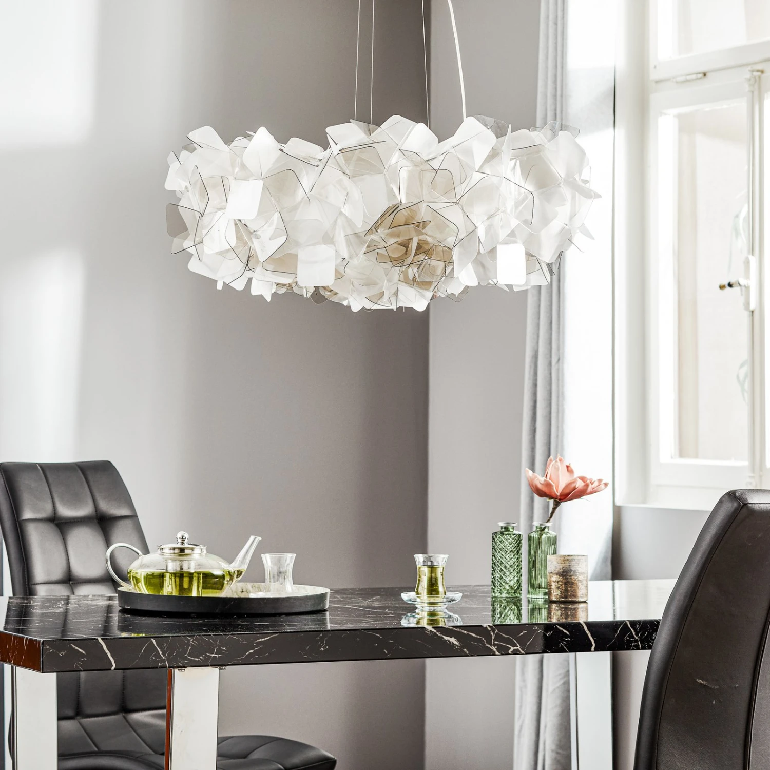 Slamp Clizia Hängeleuchte, Ø 78 cm, fumé Slamp Clizia Hängeleuchte, Ø 78 Cm, Fumé -Slamp 8503412 2