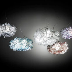 Slamp Clizia Hängeleuchte, Ø 78 Cm, Violett 4 Slamp Clizia Hängeleuchte, Ø 78 Cm, Violett -Slamp 8503414 2