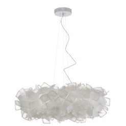 Slamp Clizia Hängeleuchte, Ø 78 Cm, Weiß 5 Slamp Clizia Hängeleuchte, Ø 78 Cm, Weiß -Slamp 8503415 3