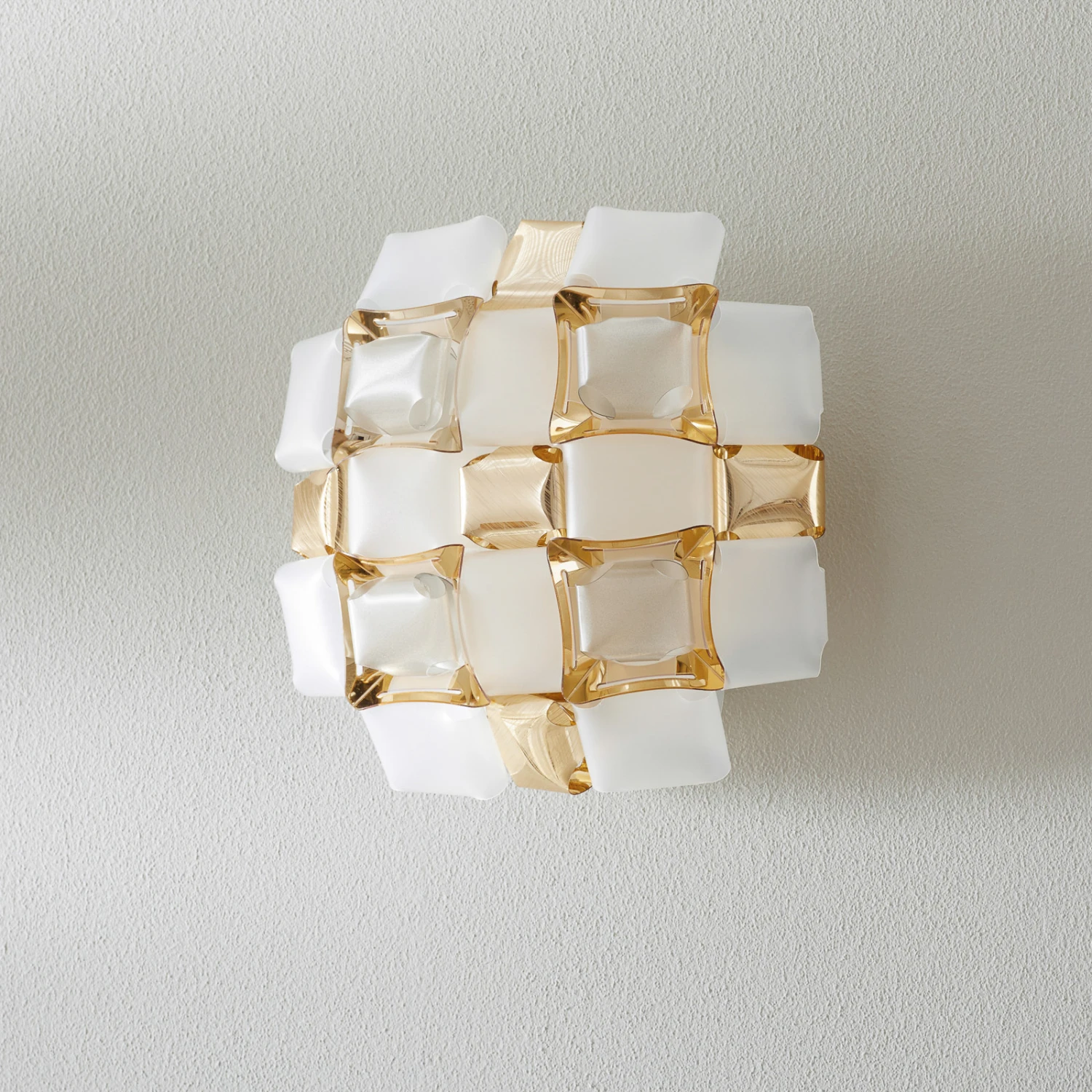 Slamp Mida Wandleuchte, 32x32 cm, gold/weiß Slamp Mida Wandleuchte, 32x32 Cm, Gold/weiß -Slamp 8503418 2