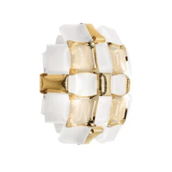 Slamp Mida Wandleuchte, 32x32 Cm, Gold/weiß 5 Slamp Mida Wandleuchte, 32x32 Cm, Gold/weiß -Slamp 8503418 3