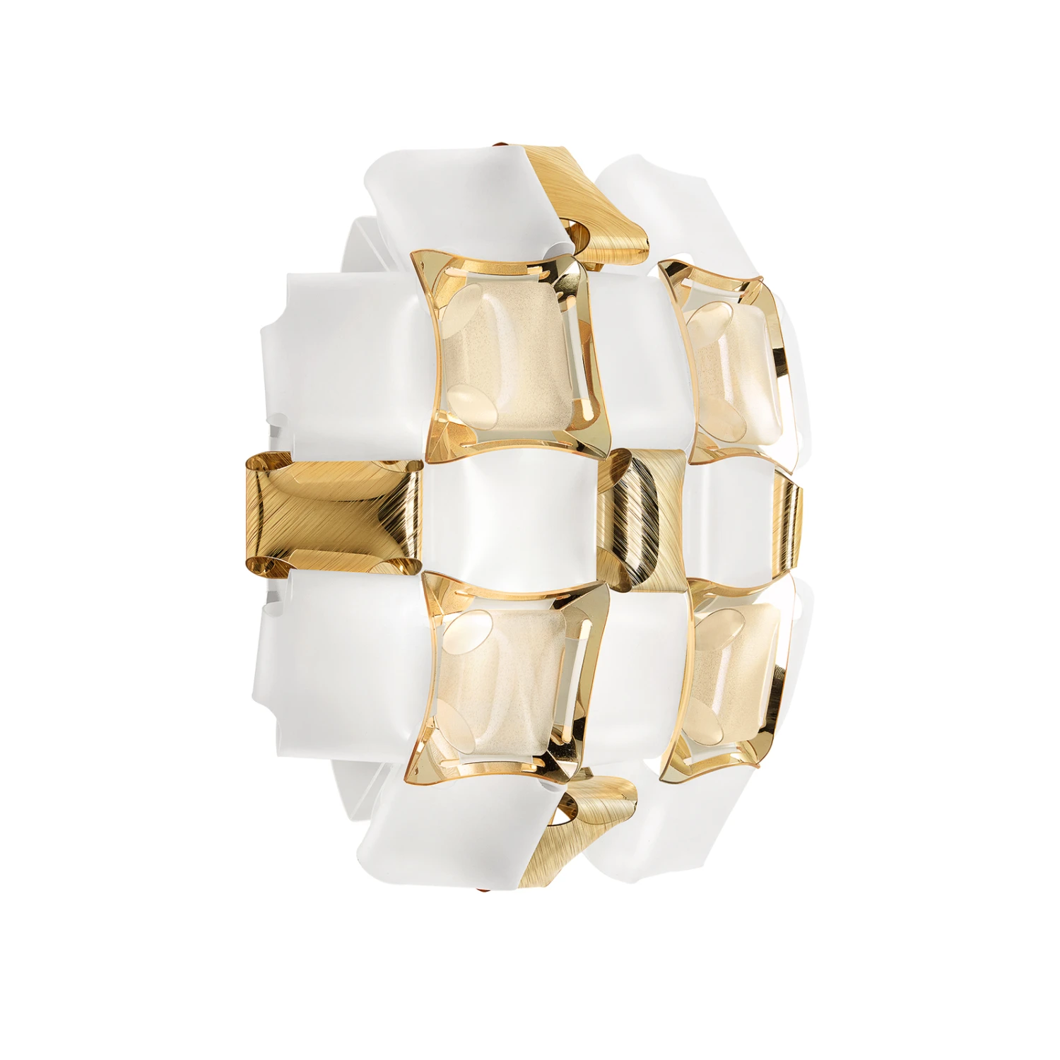 Slamp Mida Wandleuchte, 32x32 cm, gold/weiß Slamp Mida Wandleuchte, 32x32 Cm, Gold/weiß -Slamp 8503418 3