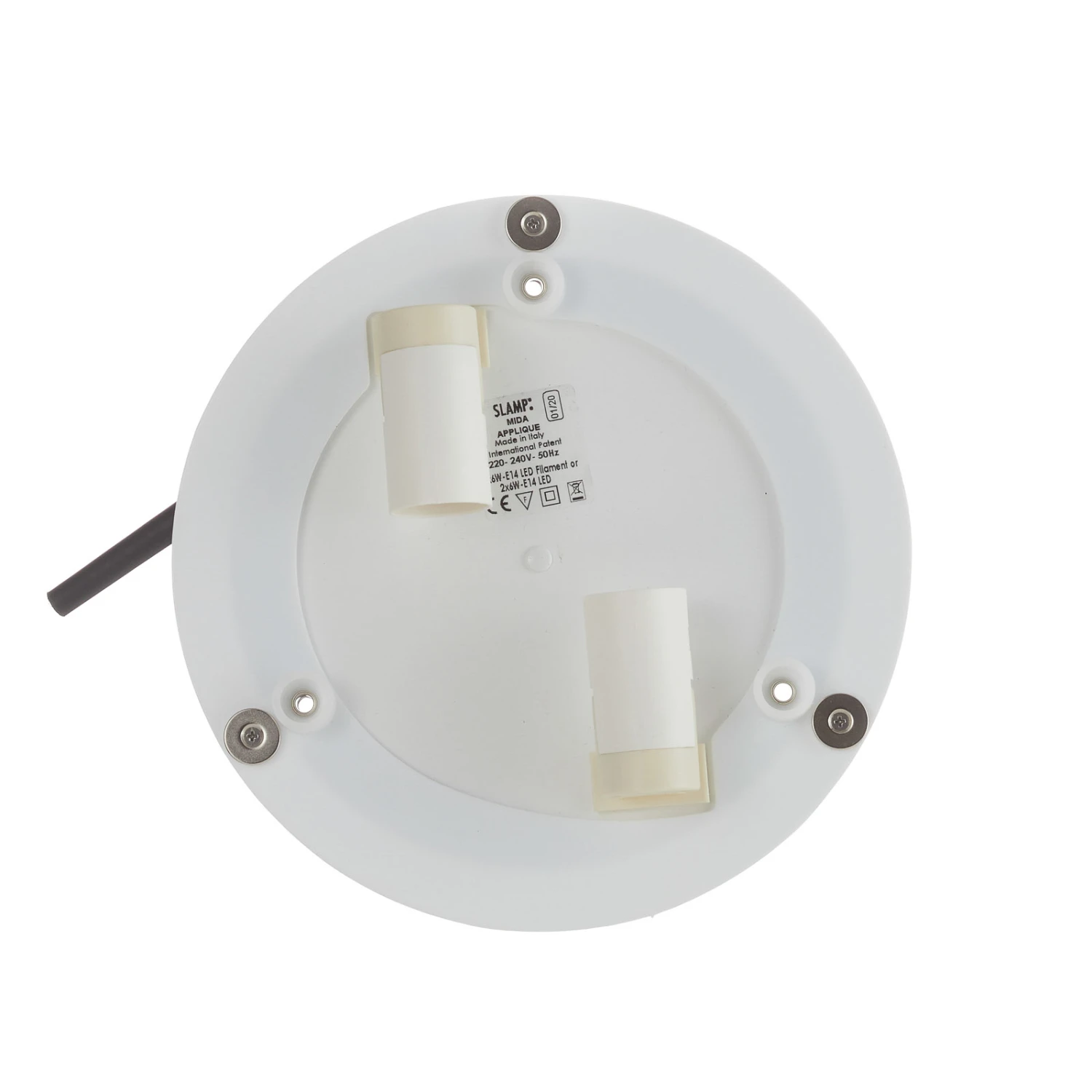 Slamp Mida Wandleuchte, 32x32 cm, gold/weiß Slamp Mida Wandleuchte, 32x32 Cm, Gold/weiß -Slamp 8503418 5