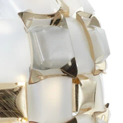 Slamp Mida Wandleuchte, 32x32 Cm, Gold/weiß 8 Slamp Mida Wandleuchte, 32x32 Cm, Gold/weiß -Slamp 8503418 6