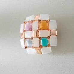 Slamp Mida Wandleuchte, 32x32 Cm, Bunt/weiß 4 Slamp Mida Wandleuchte, 32x32 Cm, Bunt/weiß -Slamp 8503421 2