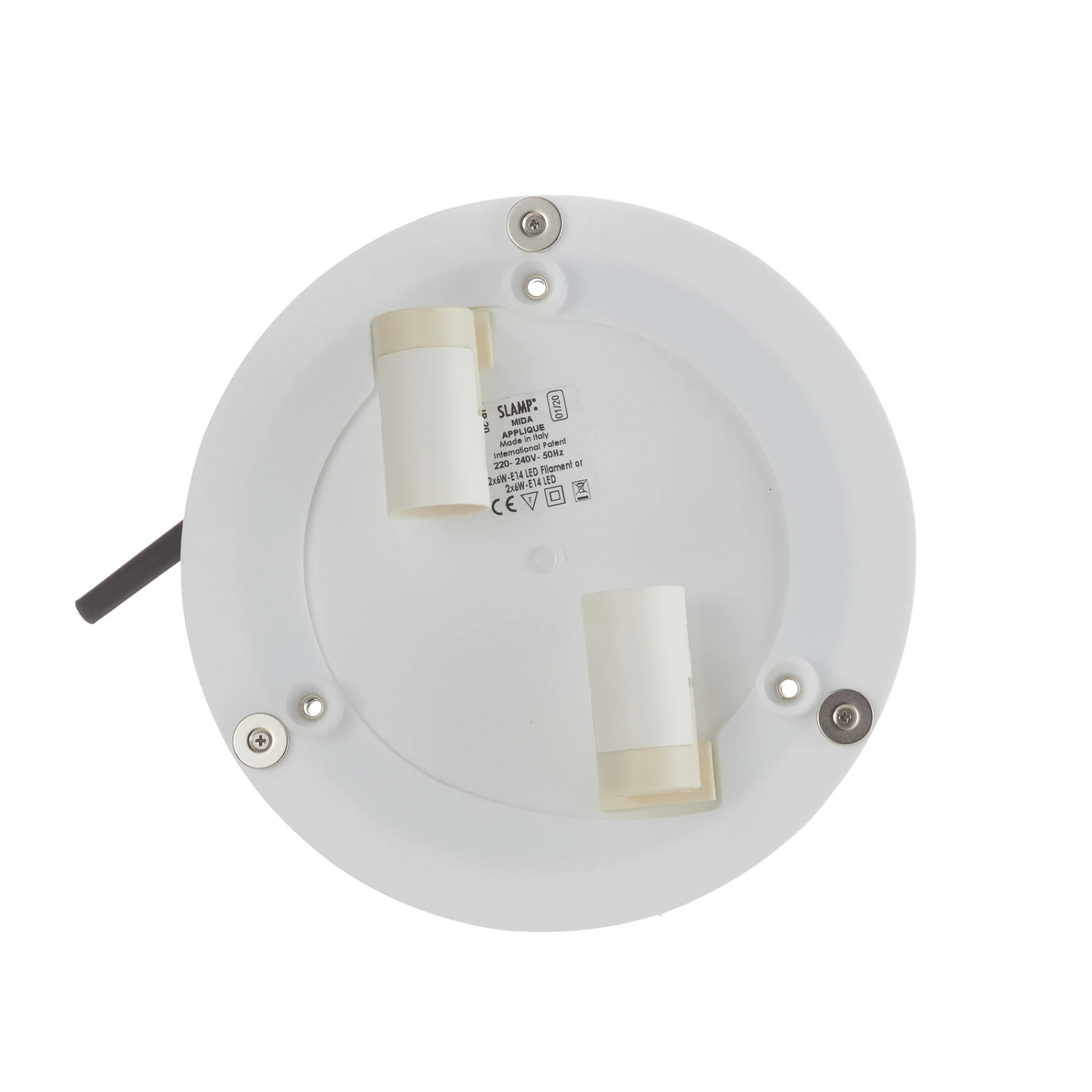 Slamp Mida Wandleuchte, 32x32 cm, bunt/weiß Slamp Mida Wandleuchte, 32x32 Cm, Bunt/weiß -Slamp 8503421 8