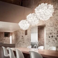 Slamp Veli Foliage Hängelampe Weiß-rot Ø 55cm 10 Slamp Veli Foliage Hängelampe Weiß-rot Ø 55cm -Slamp 8503431 8