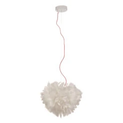 Slamp Veli Foliage Hängelampe Weiß-rot Ø 45cm 5 Slamp Veli Foliage Hängelampe Weiß-rot Ø 45cm -Slamp 8503432 3