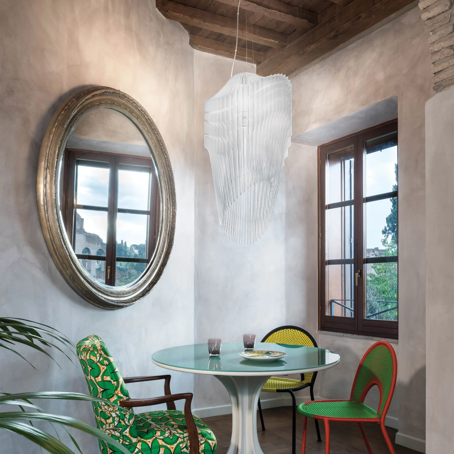 Slamp Avia S Designer-Hängeleuchte in Weiß Slamp Avia S Designer-Hängeleuchte In Weiß -Slamp 8503438 7