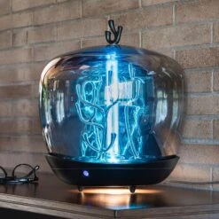 Slamp PurityCapsule LED-Tischlampe, UV-C, Schwarz