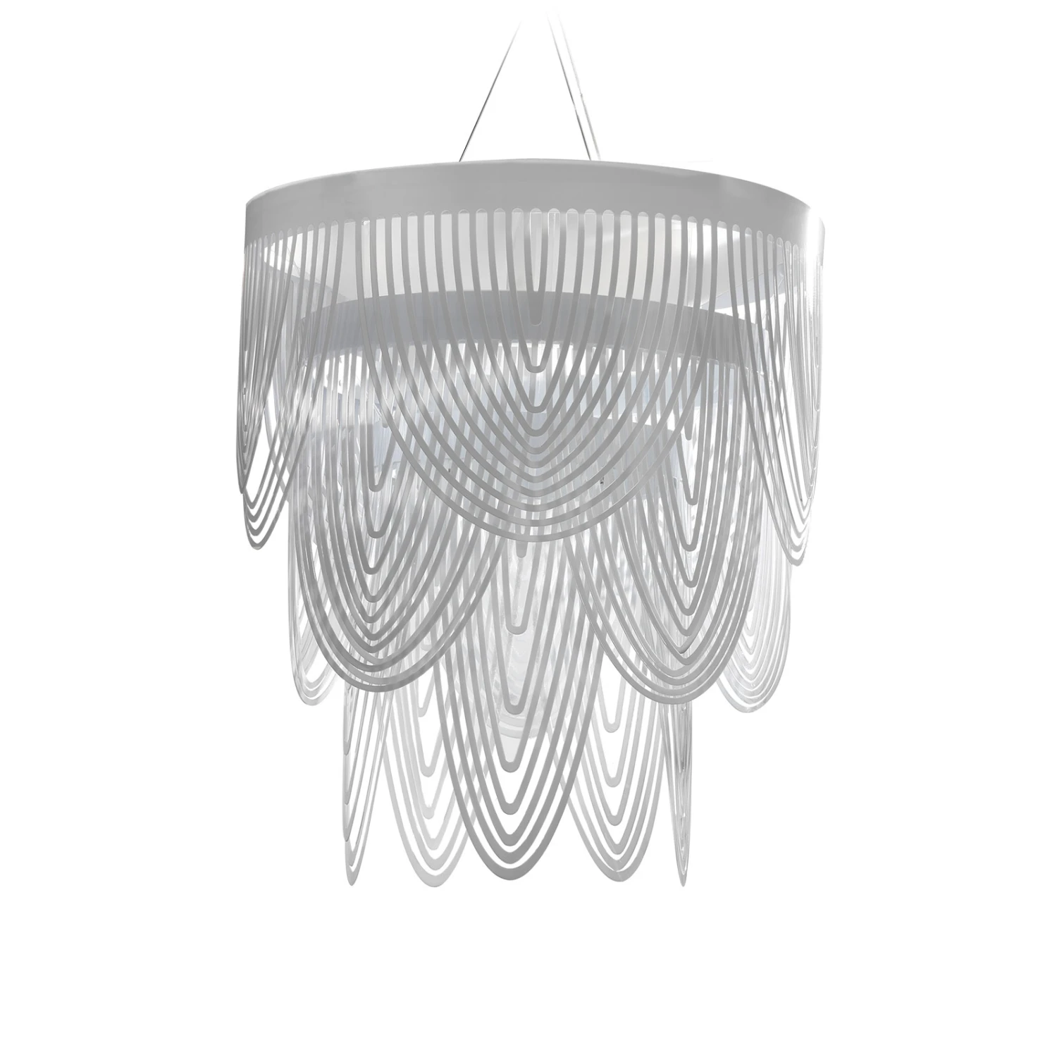 Slamp Ceremony S Hängeleuchte, Ø 55 cm, weiß Slamp Ceremony S Hängeleuchte, Ø 55 Cm, Weiß -Slamp 8503450 1