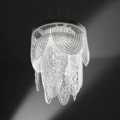 Slamp Ceremony S Hängeleuchte, Ø 55 Cm, Weiß 6 Slamp Ceremony S Hängeleuchte, Ø 55 Cm, Weiß -Slamp 8503450 4