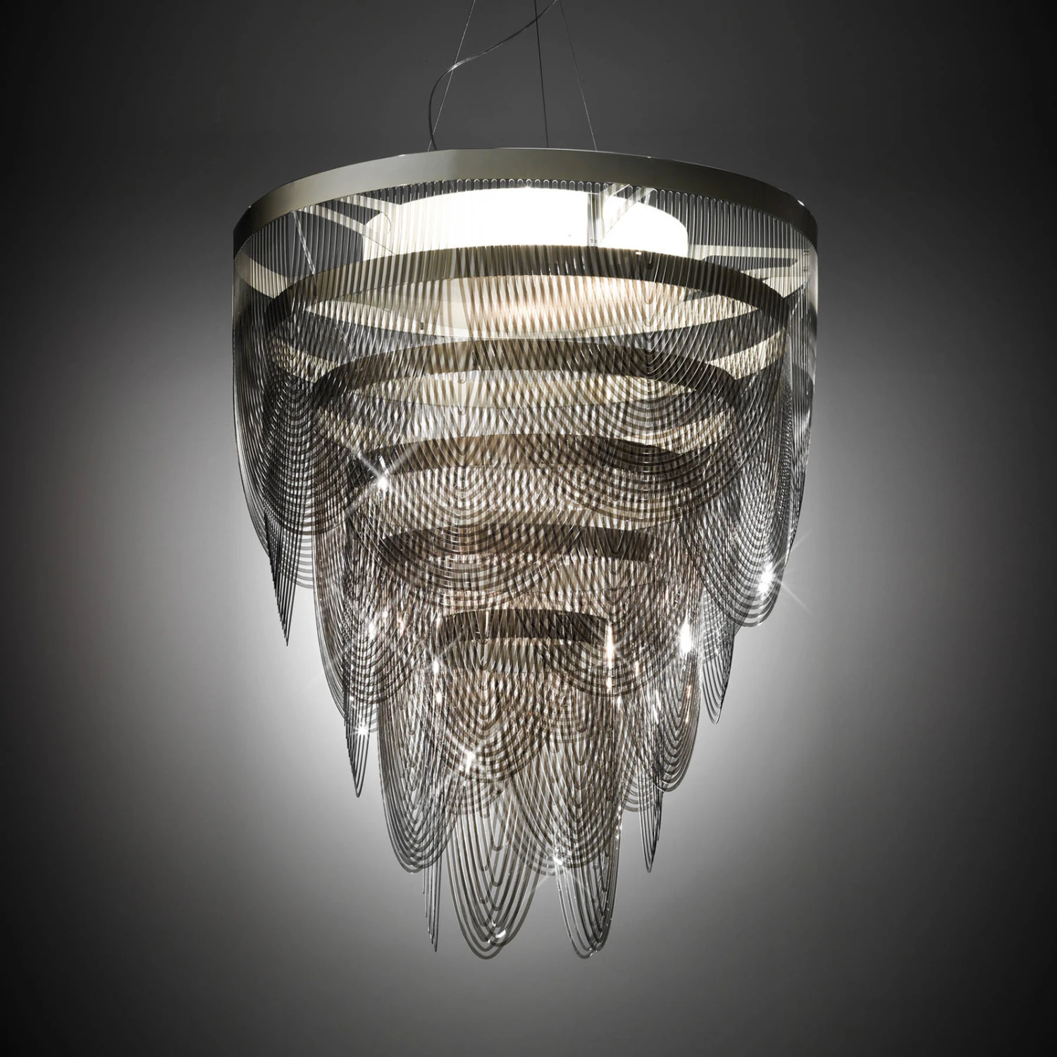 Slamp Ceremony S Hängeleuchte, Ø 55 cm, fumé Slamp Ceremony S Hängeleuchte, Ø 55 Cm, Fumé -Slamp 8503452 1