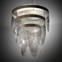 Slamp Ceremony S Hängeleuchte, Ø 55 Cm, Fumé