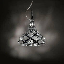 Slamp Supermorgana Hängeleuchte, Schwarz/chrom 3 Slamp Supermorgana Hängeleuchte, Schwarz/chrom -Slamp 8503465 1