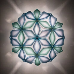 Slamp La Vie Mini Deckenleuchte, Breite 34cm, Blau 5 Slamp La Vie Mini Deckenleuchte, Breite 34cm, Blau -Slamp 8503485 3