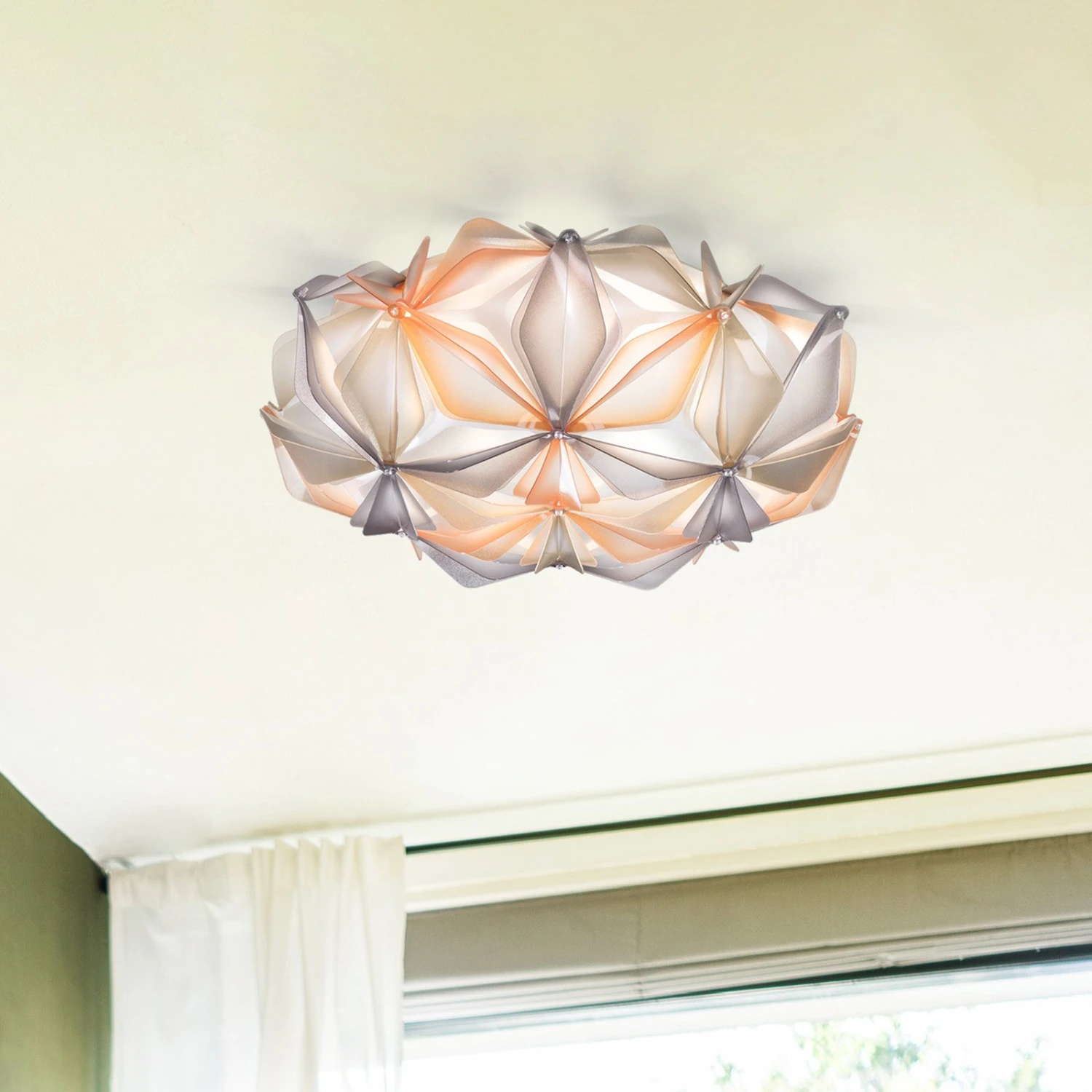 Slamp La Vie M Deckenleuchte, Breite 47 cm, amber Slamp La Vie M Deckenleuchte, Breite 47 Cm, Amber -Slamp 8503905