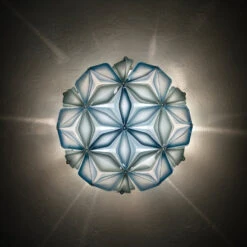 Slamp La Vie M Deckenleuchte, Breite 47 Cm, Blau 6 Slamp La Vie M Deckenleuchte, Breite 47 Cm, Blau -Slamp 8503906 4