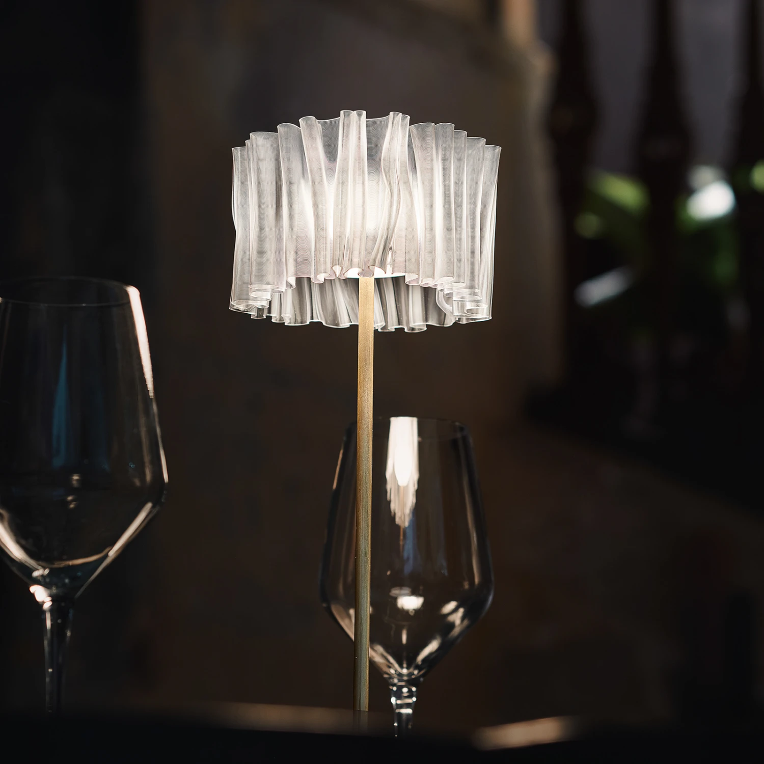 Slamp Accordéon Battery Tischlampe prisma/weiß Slamp Accordéon Battery Tischlampe Prisma/weiß -Slamp 8503921 1