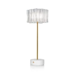 Slamp Accordéon Battery Tischlampe Prisma/weiß 5 Slamp Accordéon Battery Tischlampe Prisma/weiß -Slamp 8503921 3