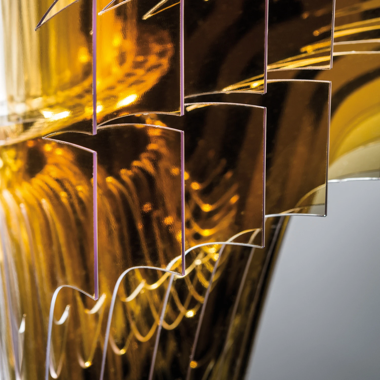 Slamp Aria S Hängeleuchte, gold, Ø 50 cm Slamp Aria S Hängeleuchte, Gold, Ø 50 Cm -Slamp 8503924 5